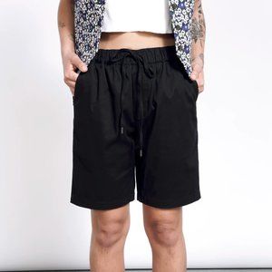 Wildfang - THE ESSENTIAL DRAWSTRING SHORT - NWOT - small black